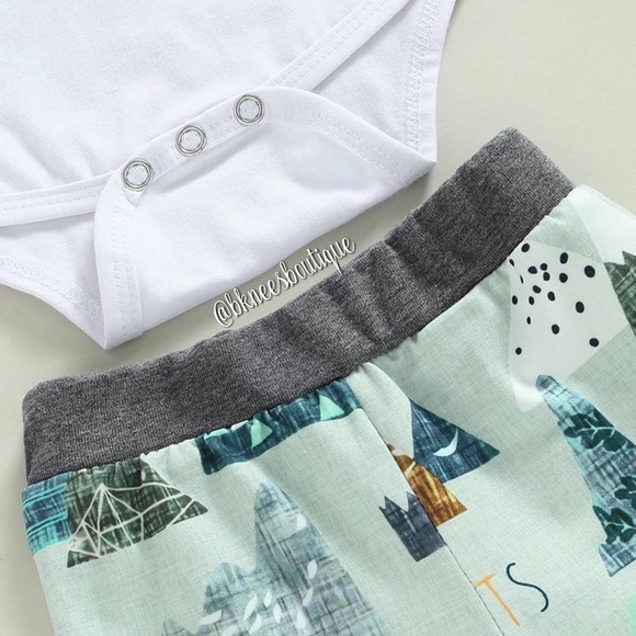 Babyboy Boutique 3pc. Adventure Matching Outfit Set - Picture 2 of 3